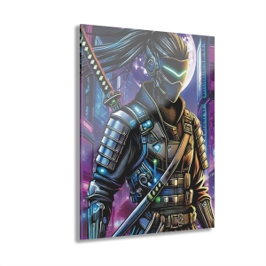 Cyber Samurai Acrylic Print