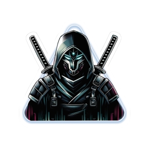 Cyber Ninja Sticker