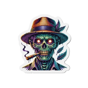 Miami Calle Ocho Zombie Magnet