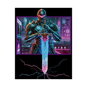 Cyber Knight Poster