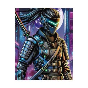 Cyber Samurai Poster