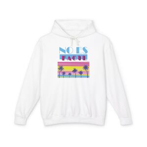 No Es Facil Retro Hoodie