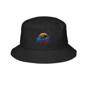 Miami Retro Vibes Bucket Hat