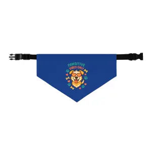 Pawsitive Vibes Only Pet Bandana Collar